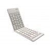Tastatur typrCLAW BS100 HDWR / kabellose und faltbare Computertastatur für Tablet, Smartphon mit Bluetooth