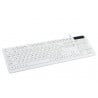 Weiße kabelgebundene Tastatur, Funktionstasten mit Nummernblock, Leiser Tastenanschlag HDWR typerCLAW-PC110W