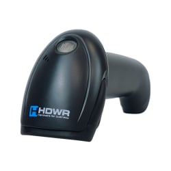 Kabelloser 1D-Scanner HD33C – Ansicht mit USB-Empfänger