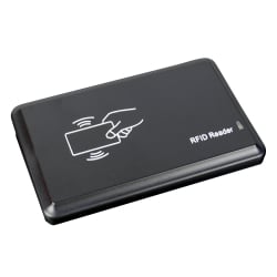 Kompakter RFID-Reader HD-RD20X von oben in leicht geneigter Position