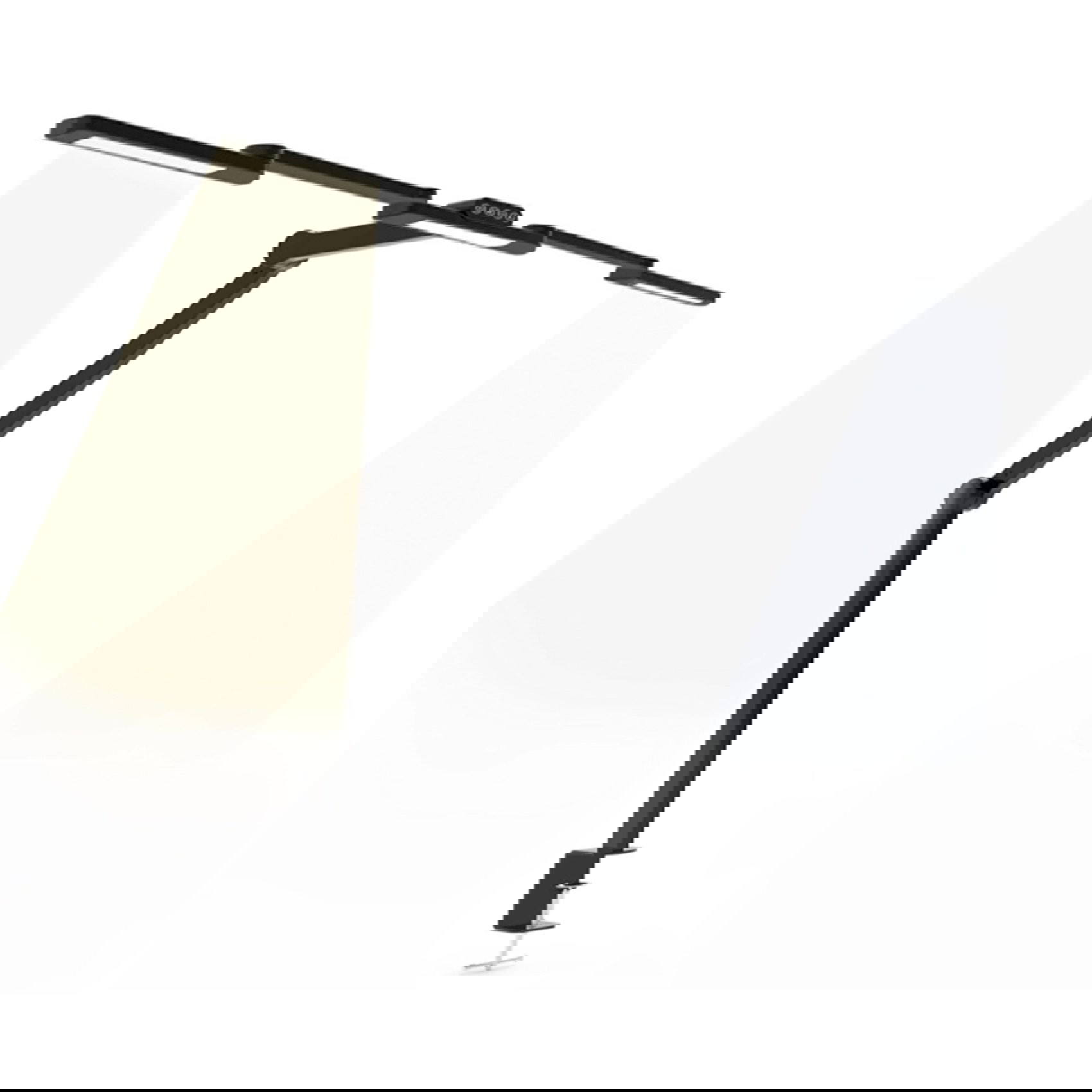 LED-Schreibtischlampe LumixDesk-02 mit modernem Design – Vorderansicht