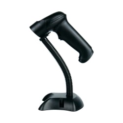 Kabelloser 1D-Barcodescanner HD44A mit Halterung
