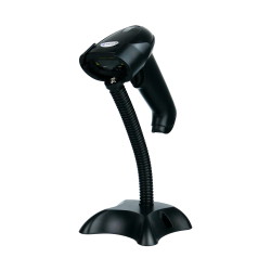 Kabelloser 1D-Barcodescanner HD44A in Halterung