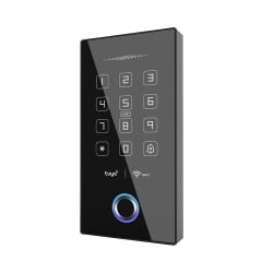 RFID- und Fingerabdruck-Zutrittskontrolle SecureEntry-AC200 schräg vorne