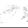 Technische Zeichnung der Monitorhalterung SolidHand-FS02