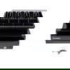 Robuste Kassenschublade für Bargeld mit 8 Münzfächern und 4 Scheinfächern für Kassen und POS-Systeme HD-KR35